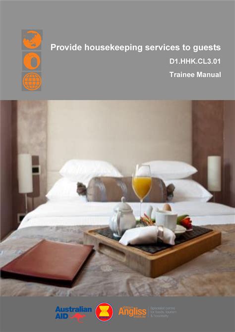 Providing Housekeeping Services To Guests .